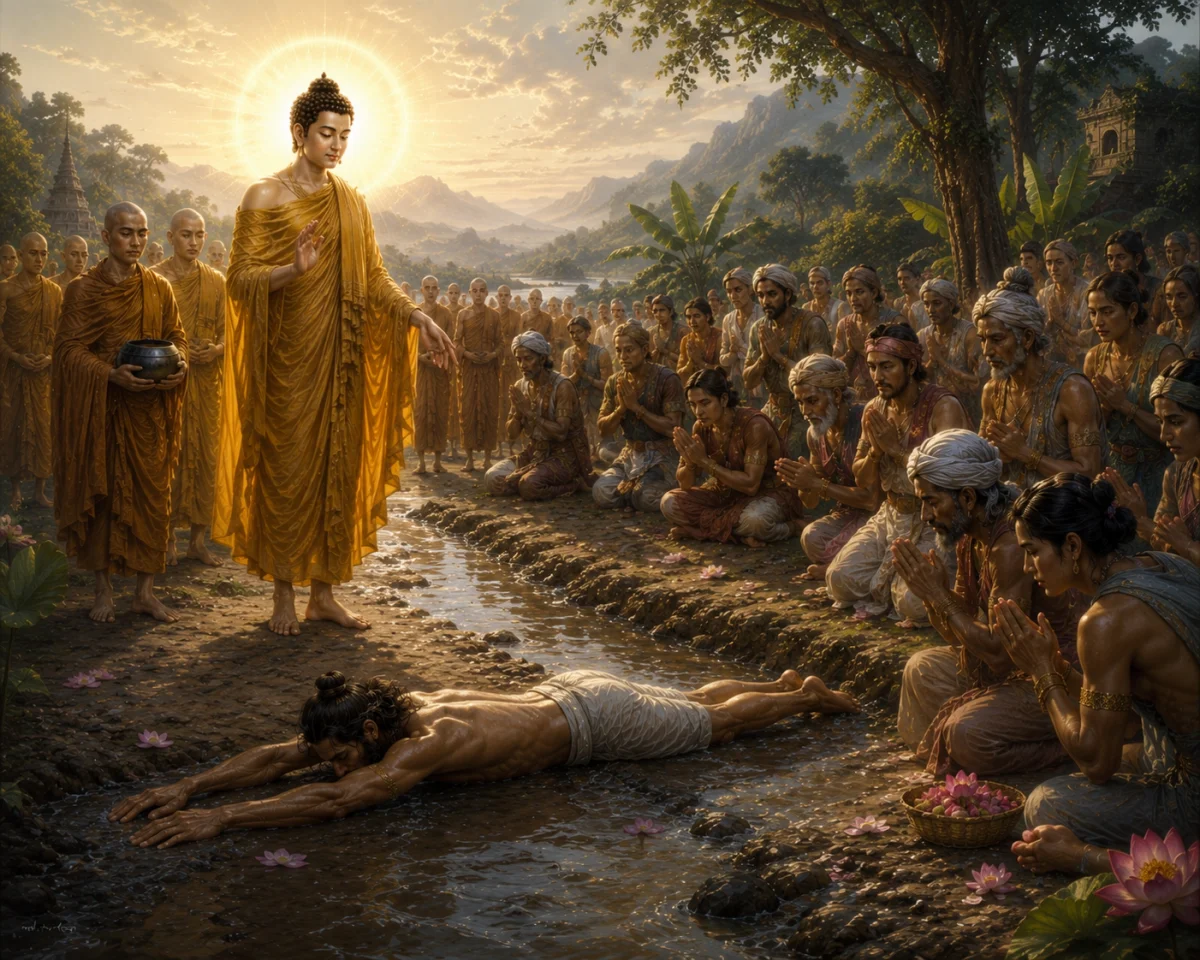 สุเมธดาบสกับพระทีปังกรพุทธเจ้า