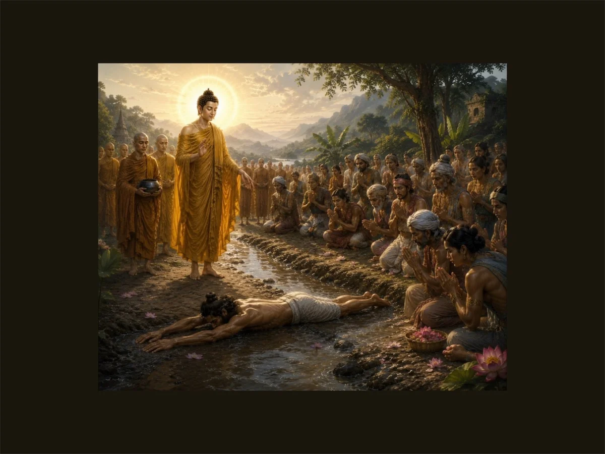 สุเมธดาบสกับพระทีปังกรพุทธเจ้า